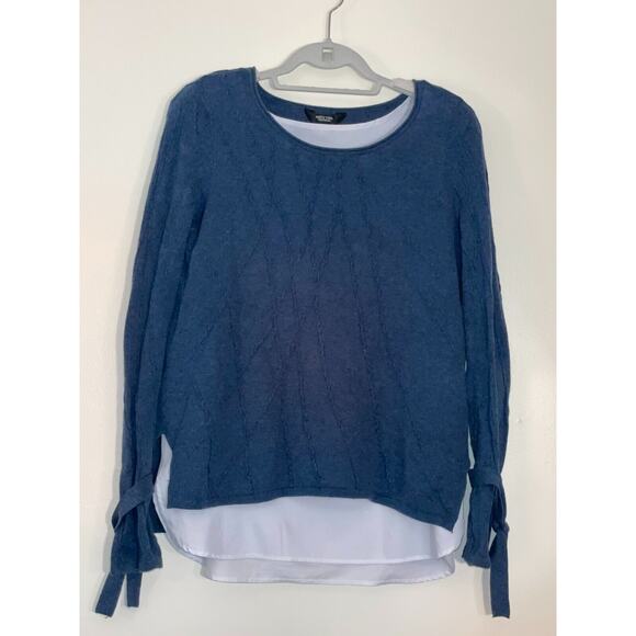 Simply Vera Wang with Shirt Detail - Size M - Beautiful blue/Green Color - Picture 1 of 6